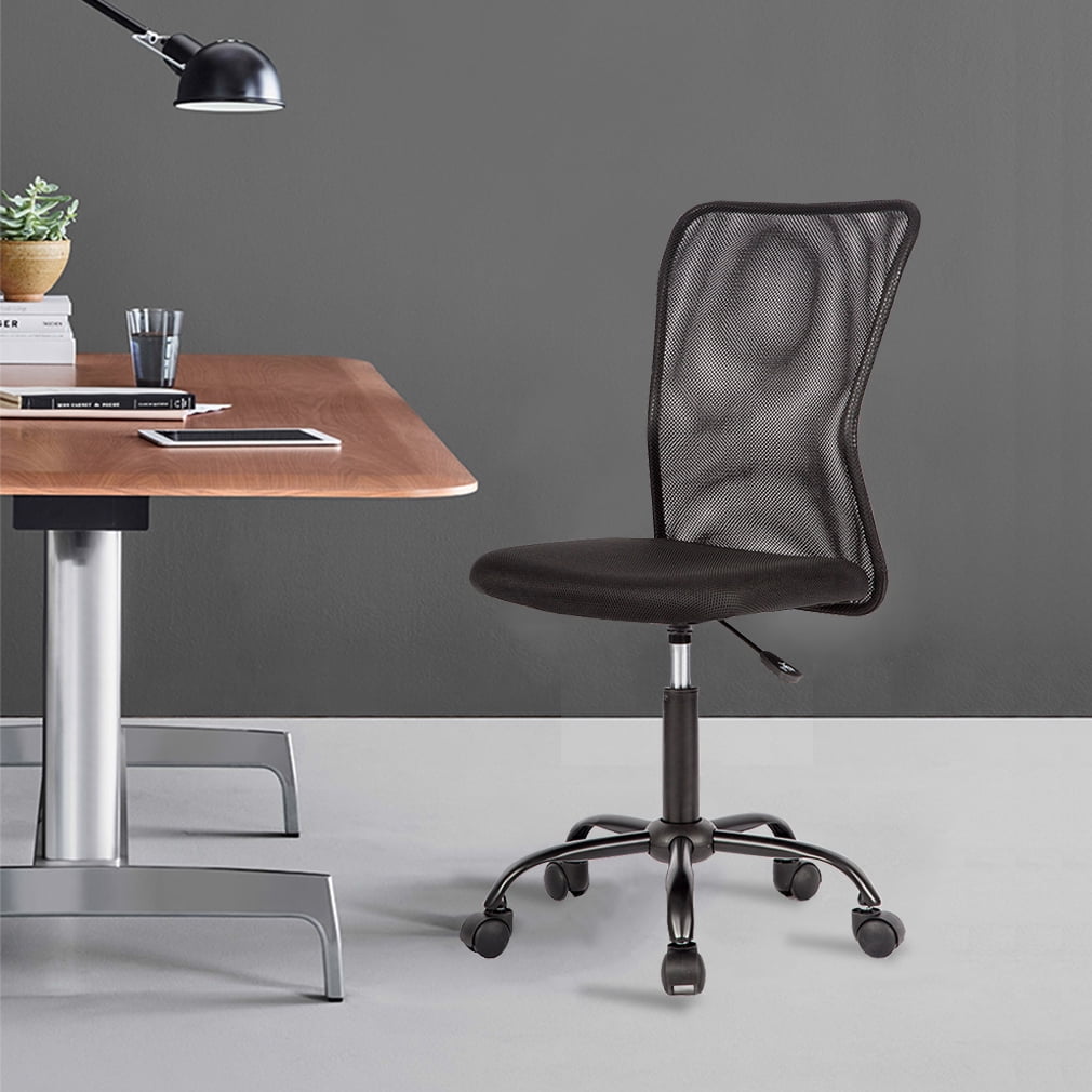 YRLLENSDAN Mesh Office Black Chair Comfortable and Adjustable Desk 1