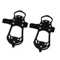 thumbnail image 4 of VONKY Crampons de Neige Antidérapants pour Randonnée Escalade Surchaussure Noir 10 Dents L, 4 of 5