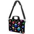 thumbnail image 4 of Ariyida Funda Para Computadora Portátil De 15 "Bolso Para Computadora Portátil Estuche Para Chromebook Correa Para El Hombro Ajustable Con Asa Bolsillo Para Accesorios Para Hombres Y Mujeres (Ryd-15-3, 4 of 5