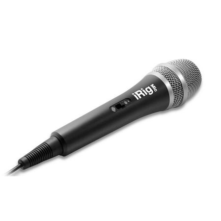 IK Multimedia iRig Mic Handheld Condenser mic for Smartphones and Tablets
