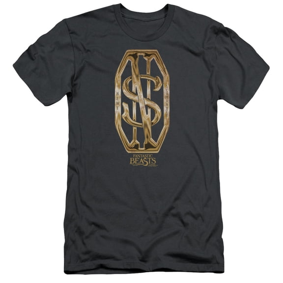 Fantastic Beasts Scamander Monogram Mens Slim Fit Shirt