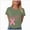 T-Shirt H20-AG, variant on Women Breast Cancer Print T Shirt Short Sleeve Women Short Sleeve Round Neck Tee Womens Basic T Shirts Tops