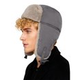 thumbnail image 2 of QASIEATN Unisex Popular Beanie Hats Men's Beanie Hat Autumn and Winter Outdoor Cold Windproof Ear Ski Hat Women's Fleece Lined Thickened Cap Fall Fashion Accessories, 2 of 9