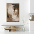 thumbnail image 4 of PixonSign Framed Wall Art Pastel Grunge Watercolor Brown Abstract Artwork Colorful Oil Paintings Modern Canvas Prints Minimalism Contemporary Nordic Decorative for Rooms - 16"x24" Natural, 4 of 5
