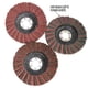 thumbnail image 5 of 3pcs 4-1 / 2" x 7/8" acondicionado de la rueda de pulido de lijado no Tejidos Grinding Flap Disc Abrasivos de superficie for Angle Grinder, 5 of 7