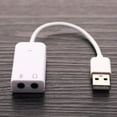 thumbnail image 5 of USB Sound Card Virtual 7.1 3D External USB Audio Adapter USB To Jack 3.5mm, 5 of 13