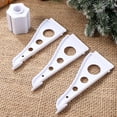 thumbnail image 2 of AURARMLET 1 Set Transparent Plastic Xmas Tree Stand Rack Sturdy Craft Supply for Home Family Holiday Decoration, 2 of 8