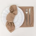 thumbnail image 3 of Efavormart 5 Pack Nude Premium Scuba Cloth Napkins, Wrinkle-Free Reusable Dinner Napkins, 3 of 10