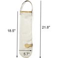 thumbnail image 2 of Hanging Mesh Storage Bags For Vegetables,Potatoes,Onions,Garlics,Long and Large Reusable Net Storage Tote Bags for Fruit Veggies Green Pepper or Garbage Bag Pack of 5 (Blue), 2 of 9