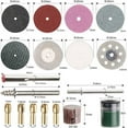 thumbnail image 5 of Jinsinto Kit de 217 Pcs, Accessoires pour Outil Rotatif, pour Outil Rotatif, Coupe, Polissage, 5 of 5