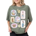 thumbnail image 2 of Easter Stamp T-Shirt – Happy Easter Day Spring Graphic Tee, Easter Bunny Christian Shirt, Festive Holiday Gift for Men & Women, 2 of 6