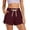 Red, variant on hlysgo Women's 3 inch Pj Shorts Soft Comfort Loose Fit Shorts Summer Lounge Sleeping Elastic Waist Short with Pocket Black,XL