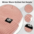 thumbnail image 4 of Rirool Winter 3 in 1 Scarf Hat Glove Set for Men Women, Knitted Beanie Hat, Touch Screen Gloves, Fleece Lined Neck Warmer for Cold Weather, 4 of 9