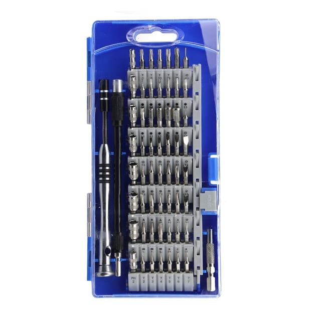 Screwdriver Daily Use Screwdrive Kit 60/25 in 1 Precision Magnetic Bits Screw Driver smart home Set Mini Screwdriver for Iphone ,Widely Compatible