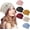 Classic Color, variant on 6 Pcs Cotton Crochet Beanie for Women Slouchy Knit Crochet Hat Summer Winter Soft Comfortable Floral Skull Cap Daily