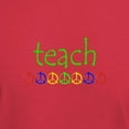 thumbnail image 3 of CafePress - TEACH PEACE Dark T Shirt - Men's Classic Graphic Cotton T-Shirt, 3 of 4