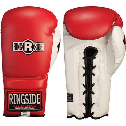 Ringside IMF Tech Sparring Boxing Gloves Black/Red 