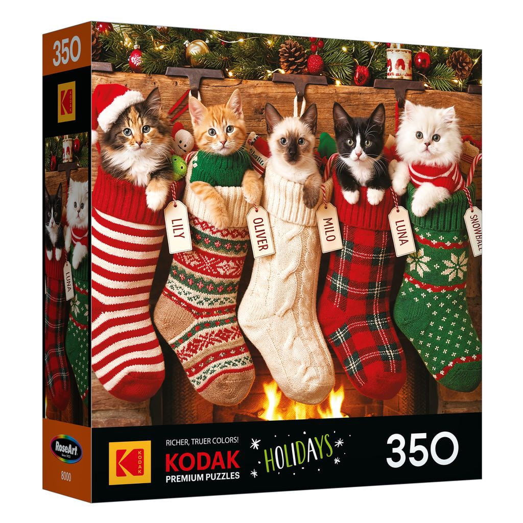 Kodak 350pc Kittens in Stockings