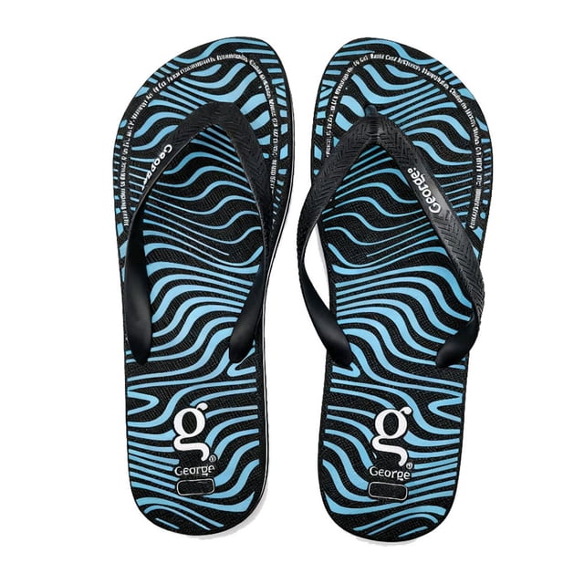Sandalia George para Caballero, T26-GEO-15 Negro Talla 25