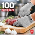 thumbnail image 4 of Guantes resistentes a cortes NoCry con Grip Dots Kitchen Level 5, 4 of 5