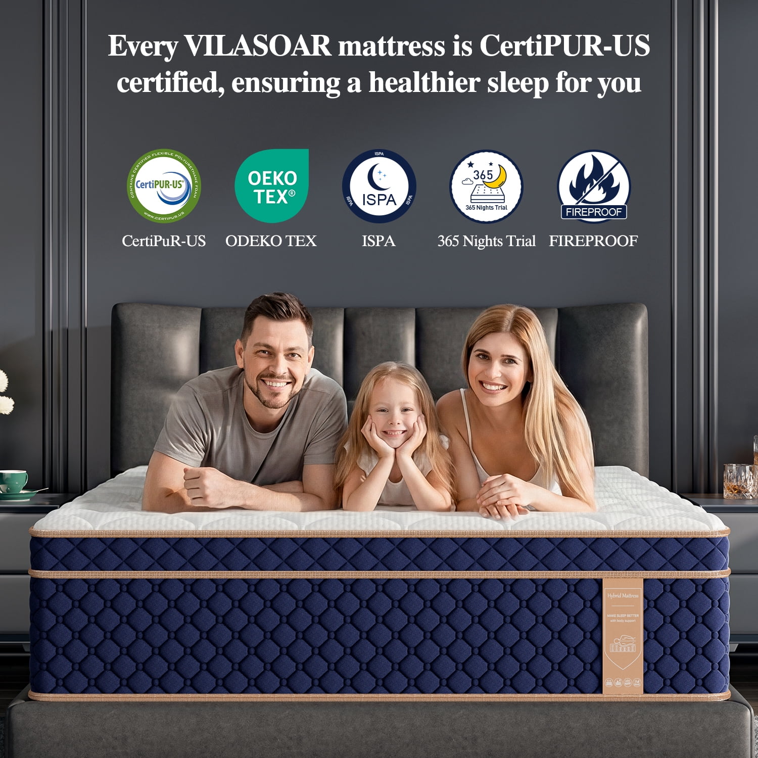 12 Inch Full Mattress, Hybrid Mattresses in a Box with Gel Memory Foam, Pressure Relief & Medium Firm with Strong Edge Support, CertiPUR-US Certified, Fiberglass-Free