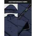 thumbnail image 3 of ORRNIKKO Heated Vest for Men Outerwear Vests Men's Heated Vest Navy S, 3 of 7