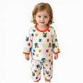 thumbnail image 3 of masbird Little Boys Girls Pajamas Sets Dinosaur Cotton 2 Piece Toddler Clothes Kids Pjs Sleepwear 6-12 Months 12-24 Months 2t 3t 4t 5t 6t 7t 8t 9t(Multicolour,18-24 M), 3 of 7