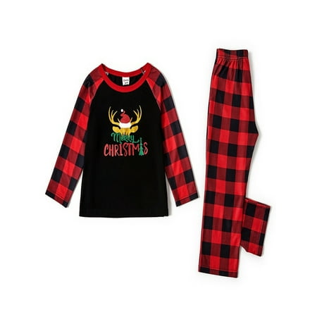 

Fiomva Family Matching Christmas Pajamas Men Women Kid Baby Set