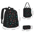 thumbnail image 2 of Balery Colorful Insect Mochila escolar 3 en 1 para niños: mochila resistente con lonchera térmica y estuche para lápices. Mochila escolar para niños y niñas., 2 of 7