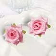 thumbnail image 2 of FeiFu Faux Blossoms Head DIY Craftes Supplies Silk Flower Components Handmade Decor Realistic Floral Design Creatives Decor, 2 of 5