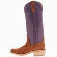 thumbnail image 3 of Rios Of Mercedes Womens  Rios Rust Carpincho Violet Buffamonte Top Boot 8.5 B Brown, 3 of 5