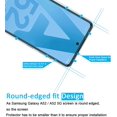 thumbnail image 3 of czcpp-3 Pack Conçu pour Samsung Galaxy A52, A52 5G, A52S 5G Protecteur d'Écran en Verre Trempé, Compatible avec Étui Résistant aux Rayures, Sans Bulles, Ultra Résistant, 3 of 4