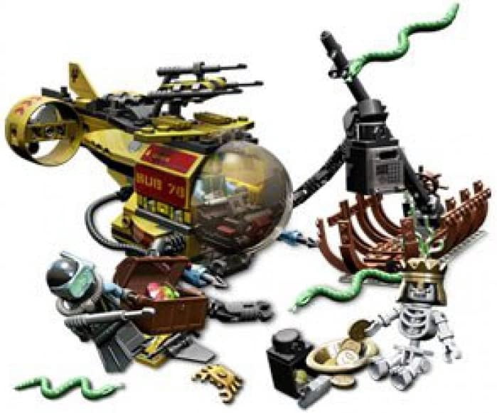 Lego Aqua Raiders Set #7776 The Shipwreck - Walmart.com