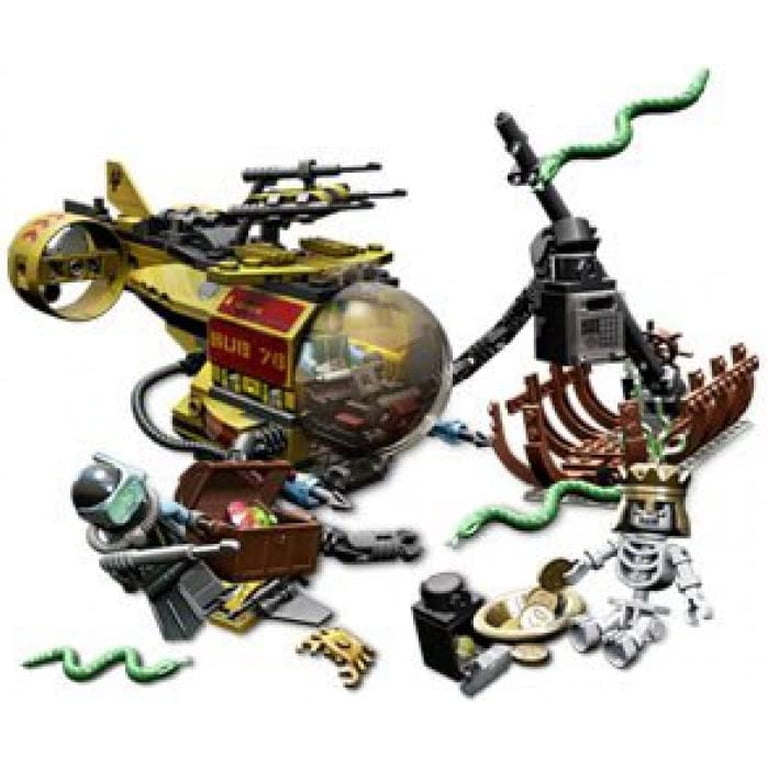 Lego Aqua Raiders Set #7776 The Shipwreck - Walmart.com