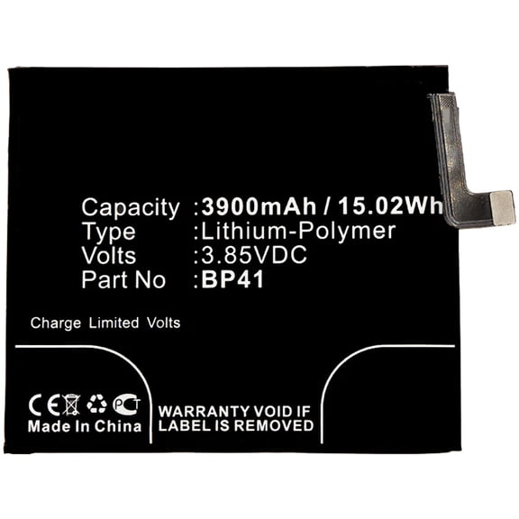 Batteries N Accessories BNA-WB-P8339 Cell Phone Battery - Li-Pol, 3.85V, 3900mAh, Ultra High Capacity Battery - Replacement for Redmi BP41 Battery