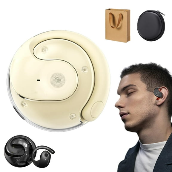 Endurancet-01 Translator Headphones, Endurance Ai Earbuds,Sentdream Ear Bud, Sentdream Ear Buds Translate, Translation Wireless Bluetooth Earphones, Supporting 75 Languages for Travel Business(White)