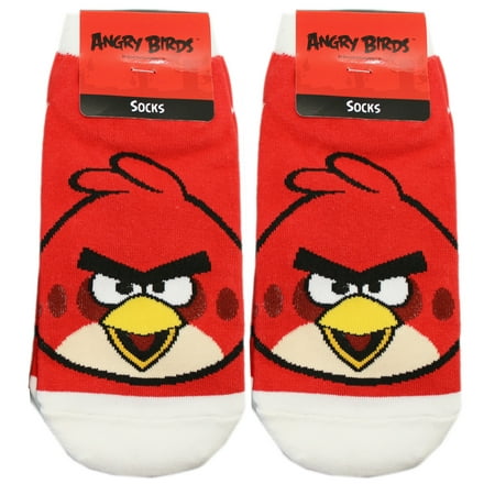 Angry Birds Red Bird Sock Set (2 Pairs)