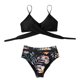 thumbnail image 5 of Mujeres Bikini Trajes de Baño sin Mangas Impresión Bikini Set, Empuje-Arriba Acolchado Traje de Baño para la Playa Y la Piscina, 5 of 5
