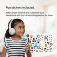 thumbnail image 2 of Belkin SoundForm Mini - Wireless Bluetooth Headphones for Kids with 30H Battery Life, 85dB Safe Volume Limit, Built-in Microphone - Kids On-Ear Earphones for iPhone, iPad, Fire Tablet & More - White, 2 of 8