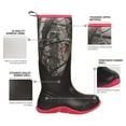 thumbnail image 3 of HISEA Women's Rubber Rain Boots Waterproof Insulated Garden Shoes Outdoor Hunting Working Riding Muck Neoprene Boots Mid Calf, 3 of 6