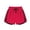 Wine, variant on BLVB Running Shorts for Women Mid Waisted Workout Athletic Gym Track Shorts Breathable Lightweight Outfits with Pockets