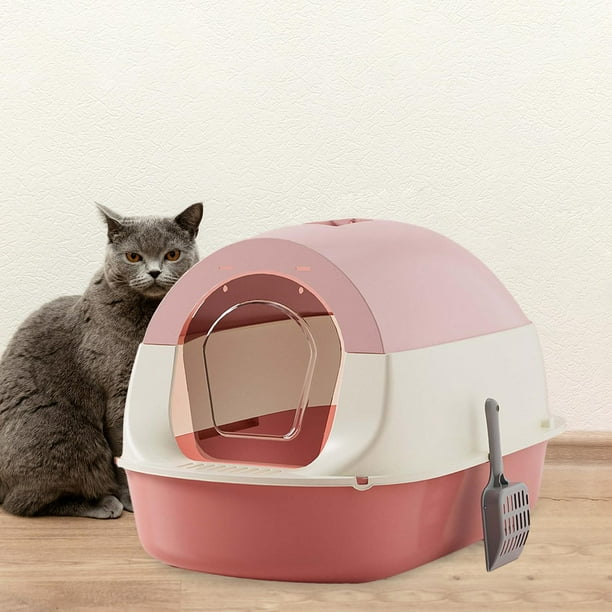 Kitty litter tray with lid sale