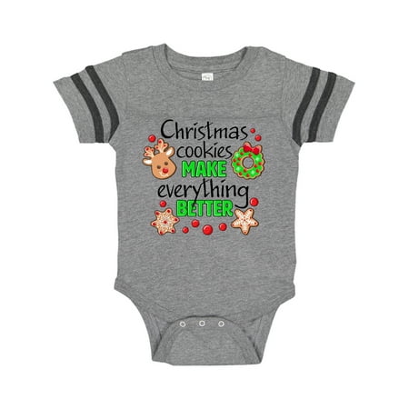 

Inktastic Christmas Cookies Make Everything Better Gift Baby Boy or Baby Girl Bodysuit