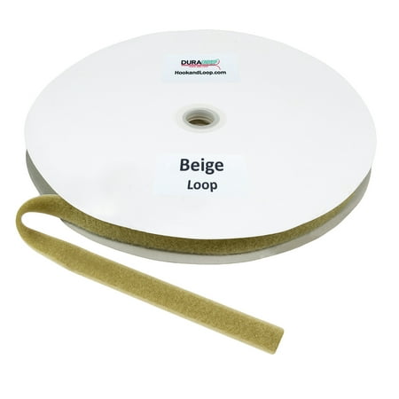 

DuraGrip® Brand - 3/4 Beige Loop Sew-On