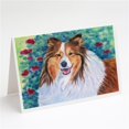 thumbnail image 1 of Sheltie Greeting Cards & Envelopes - Pack of 8, 1 of 1