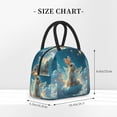 thumbnail image 3 of Haiem Cute Angel Winged Rabbit Printed Lunch Bag Women, Lunch Box Lunch Bag for Women, Small Leakproof Cute Lunch Tote Large Capacity Reusable Insulated Cooler Lunch Container, 3 of 6
