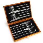 12 Piece Stainless Steel Flatware Cutlery Set, Dishwasher Safe Tableware