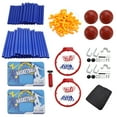 thumbnail image 2 of Kids Basketball Game, Basketball Arcade Game for 2 Players with 4 Balls & Inflation Pump, Indoor Outdoor Sport Play Basketball Toy Set for Home, 2 of 5