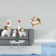 thumbnail image 2 of Figuras De Familia De Elefantes Y Sofá De Madera En Miniatura, Estatuas De Animales, Manualidades Para Escritorio, Sala De Estar, Dormitorio, Casa De Muñecas, Muebles De Simulación, Juguete, 2 of 8