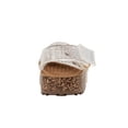thumbnail image 7 of bebe Toddler Girl's Footbed Jelly Clogs – Slip-On Summer Shoes with Buckle Strap and Charm Accents, 7 of 7